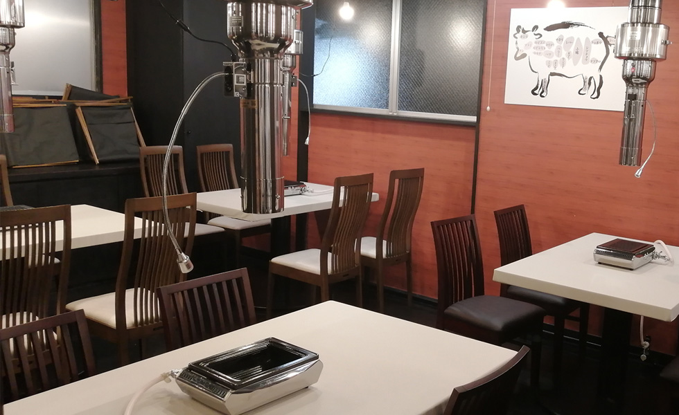 焼肉酒家 みず城 西新宿 座席